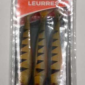 DELALANDE - lot de 3 Leurres Shad GT 11 Gold Perch