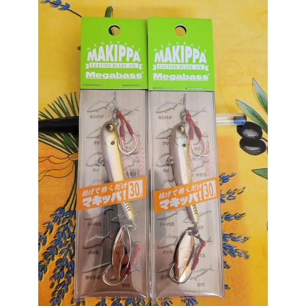 Leurres MEGABASS MAKIPA - JIG 30gr