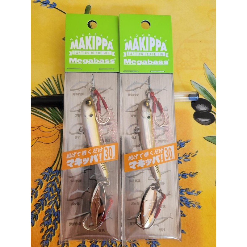 Leurres MEGABASS MAKIPA - JIG 30gr