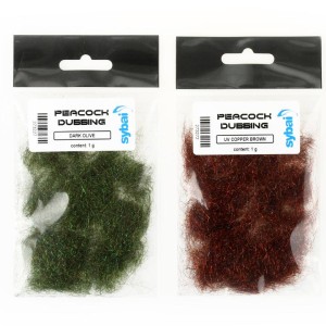Dubbing de paon uv sybai-uv noir