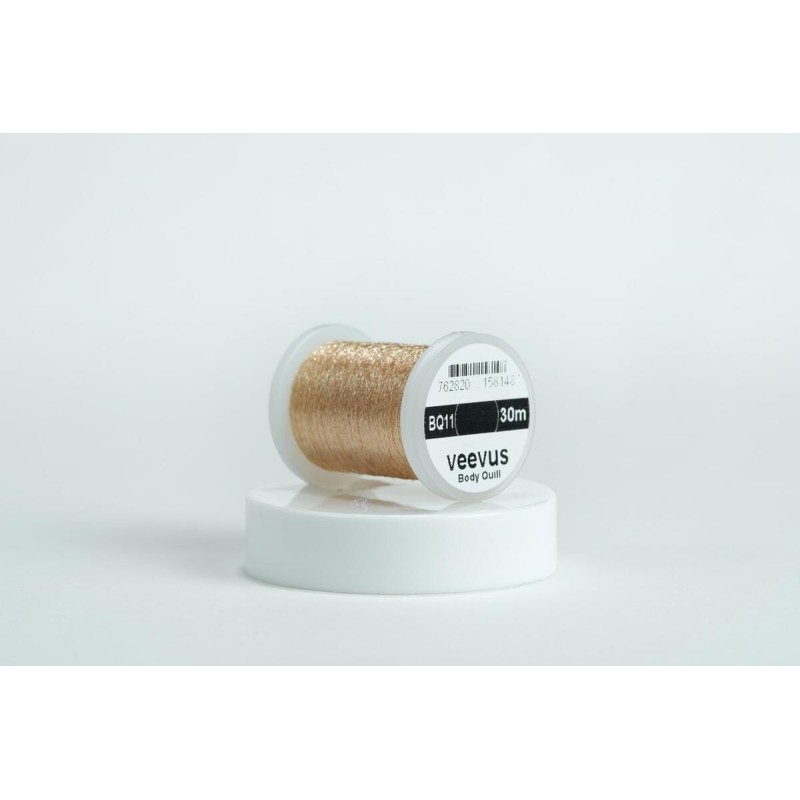 fil montage de mouche veevus Body Quill-olive