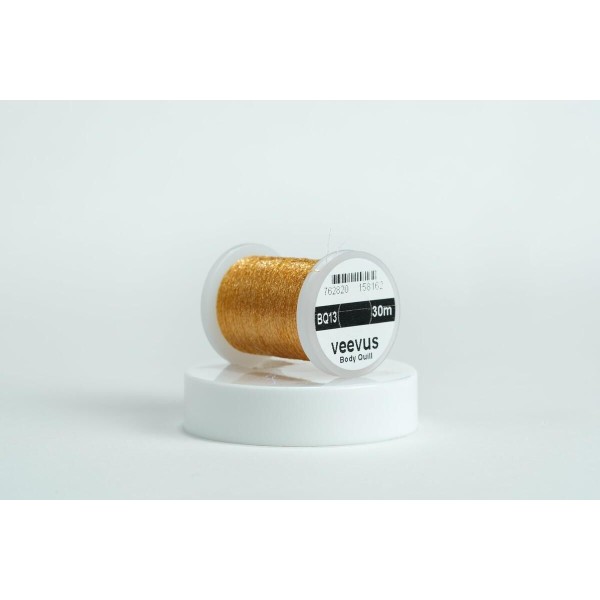 fil montage de mouche veevus Body Quill-orange fluo