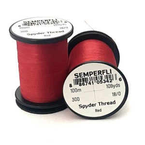 Fil de montage mouche Semperfli Spyder 18/0 -noir