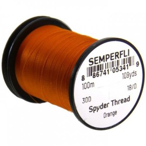Fil de montage mouche Semperfli Spyder 18/0 -noir