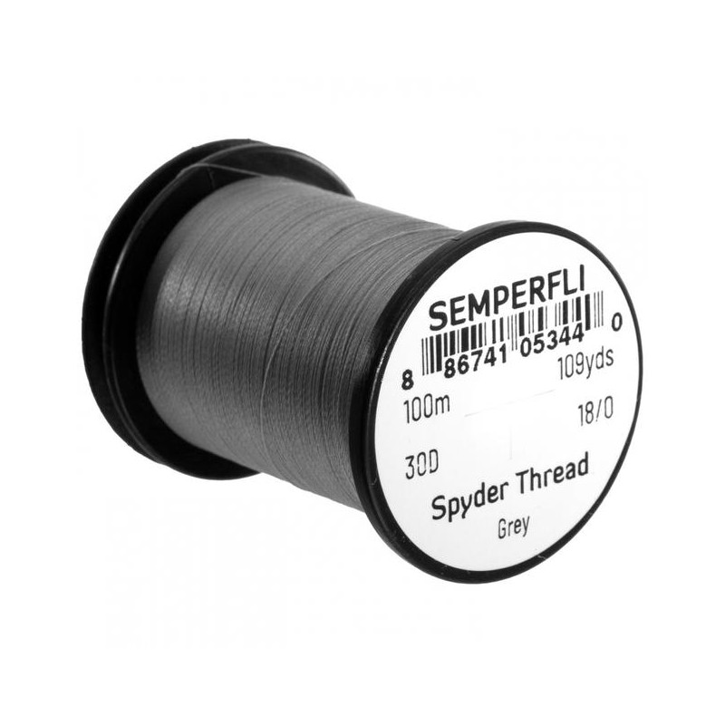 Fil de montage mouche Semperfli Spyder 18/0 -noir
