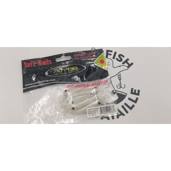AMS FISHING - Leurres souples Bad Shad 3"
