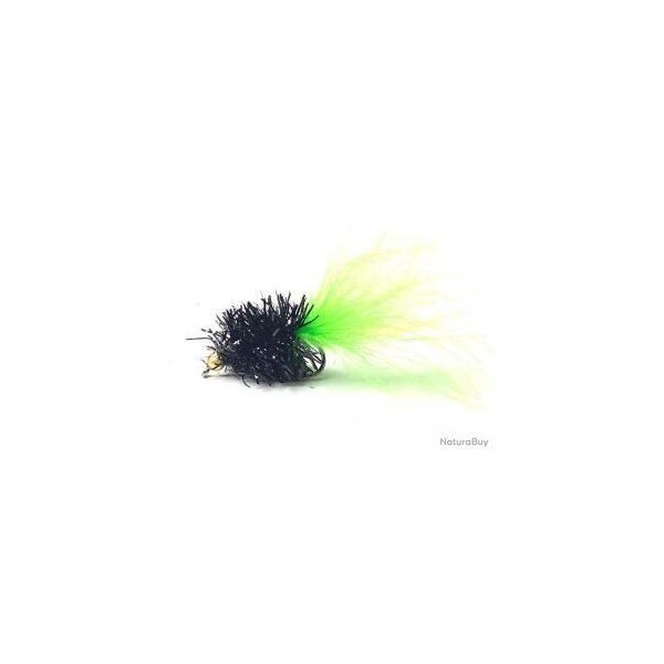 streamers truite pour la peche en réservoir noir