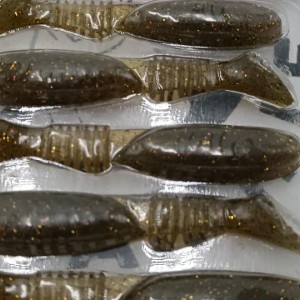 CRAZY FISH - Leurres souples Dainty 3,3" (par 6)