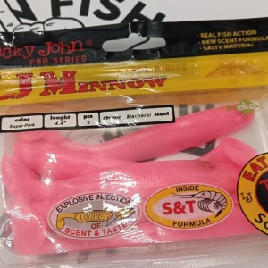 LUCKY JOHN - Leurres souples LJ Minnows 4,4"