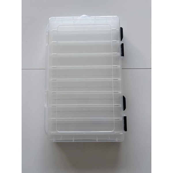 PLASTILYS - lot de 3 Boîtes double face 35,5 cm pour leurre