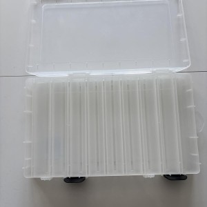PLASTILYS - lot de 3 Boîtes double face 35,5 cm pour leurre