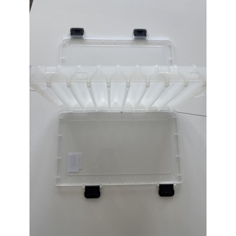 PLASTILYS - lot de 3 Boîtes double face 35,5 cm pour leurre