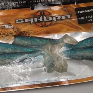 SAKURA - Leurres souples Punshad-T 3"