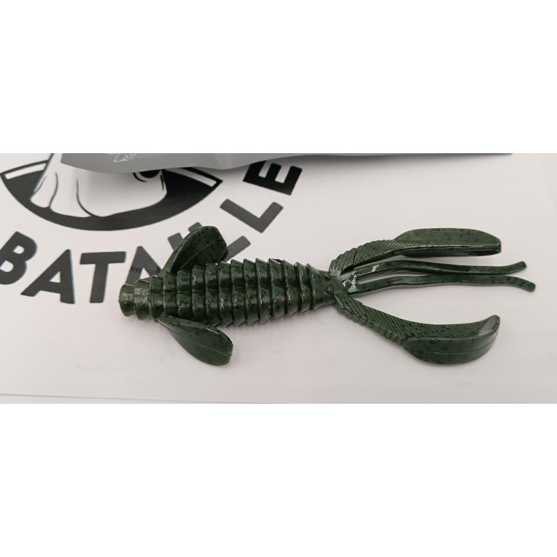 TARGET BAITS - Lot de 6 Leurres souples Mila Craw 4"