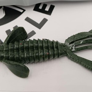 TARGET BAITS - Lot de 6 Leurres souples Mila Craw 4"