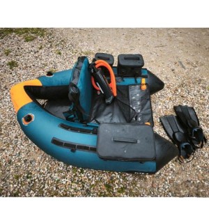 CAPERLAN - Float Tube FLTB5 + palmes et pompe