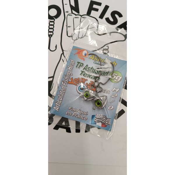 ASTUFISH - Têtes plombées Astushad Texan 5g