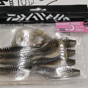 DAIWA - Leurres souples Grubin' Shad 10 cm
