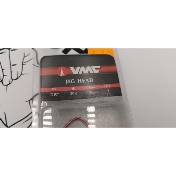 VMC - Têtes plombées 30g