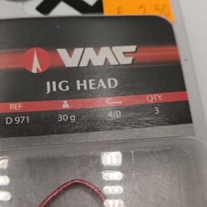 VMC - Têtes plombées 30g