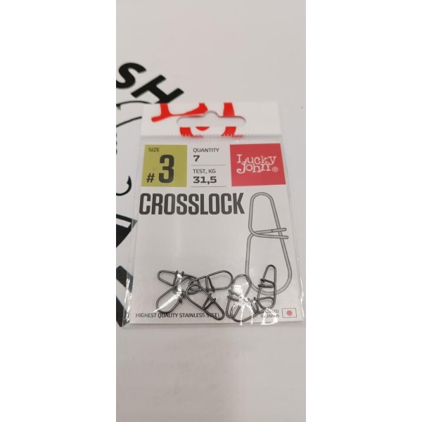 LUCKY JOHN - Agrafes Crosslock n°3
