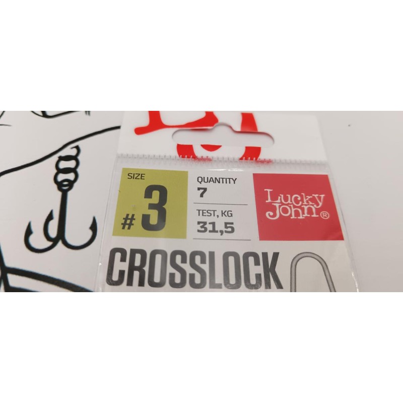 LUCKY JOHN - Agrafes Crosslock n°3
