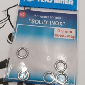 FLASHMER - Anneaux forgés Solid Inox 9mm
