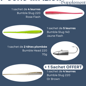 AUTOBOATS FISHING - Pack Spécial - Pêche au Lieu : 11 ou 15+4 Offerts Pack avec Supplément (15 Leurres +4 Offerts)