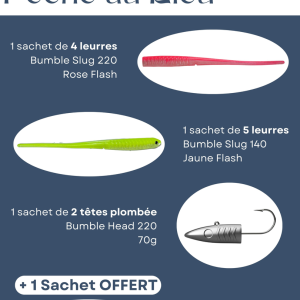 AUTOBOATS FISHING - Pack Spécial - Pêche au Lieu : 11 ou 15+4 Offerts Pack Classique (11 Leurres +4 Offerts)