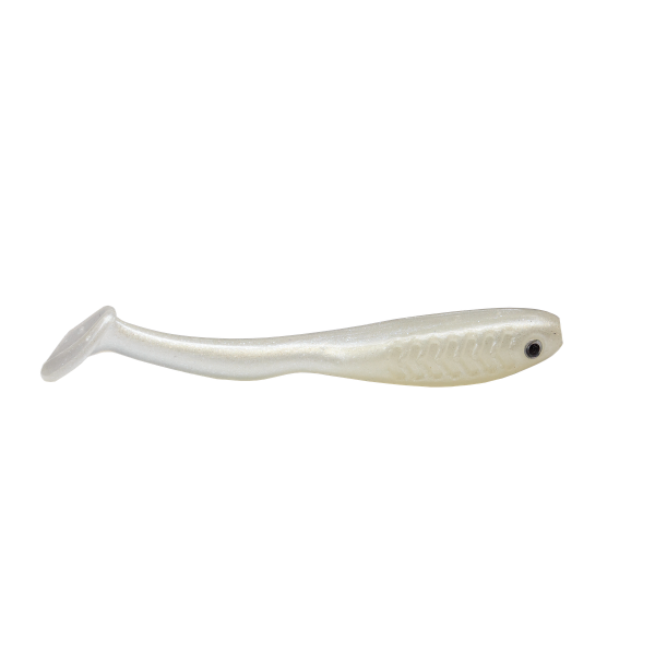 AUTOBOATS FISHING - Optimus Shad 90 & 120 x4 Cloudy white