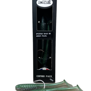 AUTOBOATS FISHING - Combo pack Optimus Shad Deep Head 21g Optimus Shad 90 Green Pearl