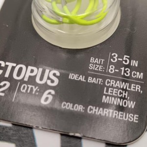 BERKLEY - Hameçons Octopus Fusion 19 - taille 2