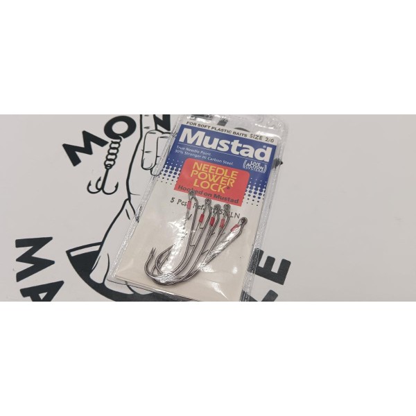 MUSTAD - Hameçons Needle Power Lock 2/0