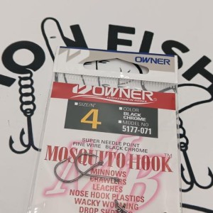 OWNER - Hameçons Mosquito Hook n°4
