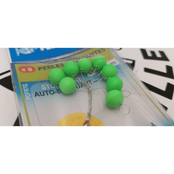 FLASHMER - Perles flottantes 7,5 mm (par 8)