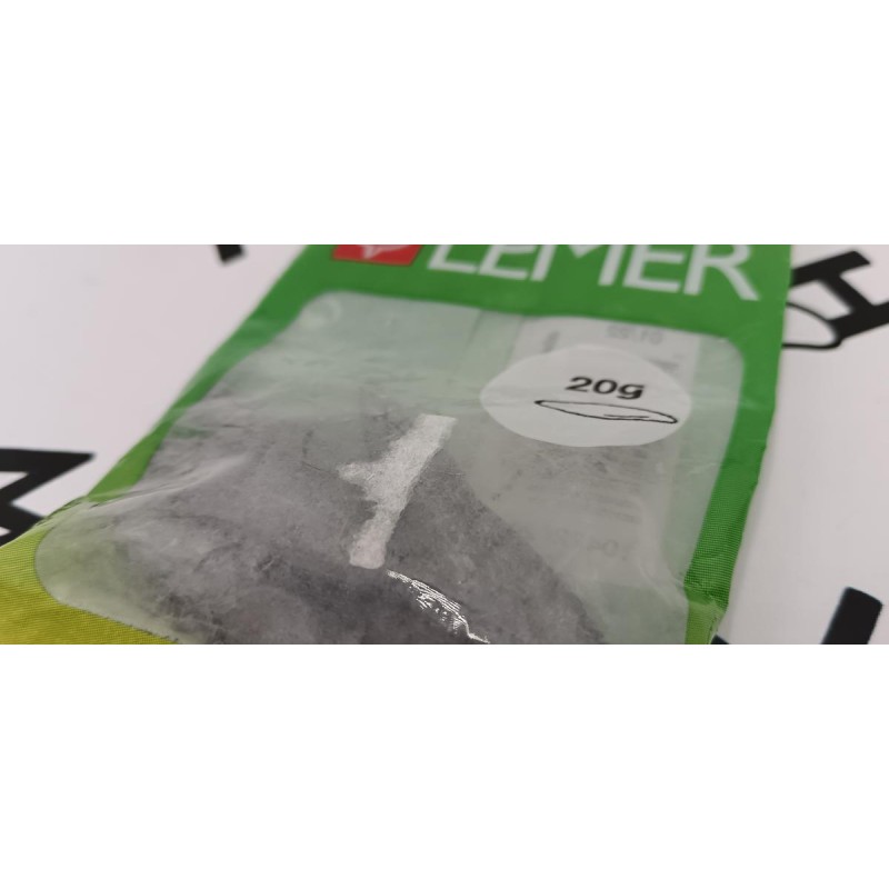 LEMER - Plombs Olives longues percées 20g (par 6)