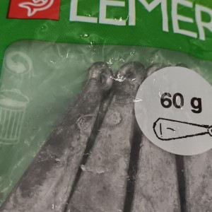 LEMER - Plombs palangre 60 g (par 4)