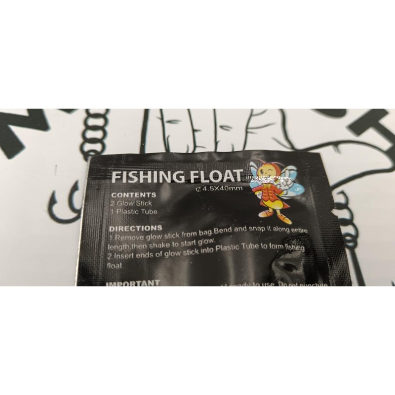 FISHING FLOAT - Bâtonnets lumineux (par 2)