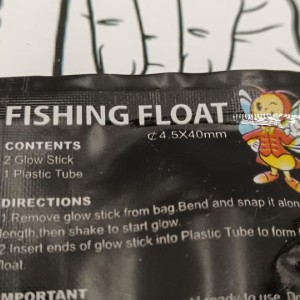 FISHING FLOAT - Bâtonnets lumineux (par 2)