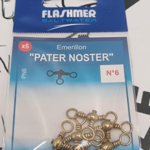 FLASHMER - Émerillon Pater Noster n°6 (par 6)