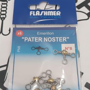 FLASHMER - Émerillon Pater Noster n°8 (par 6)