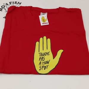 RAPLAPLA FISHING - Tee Shirt "Touche pas à mon spot"
