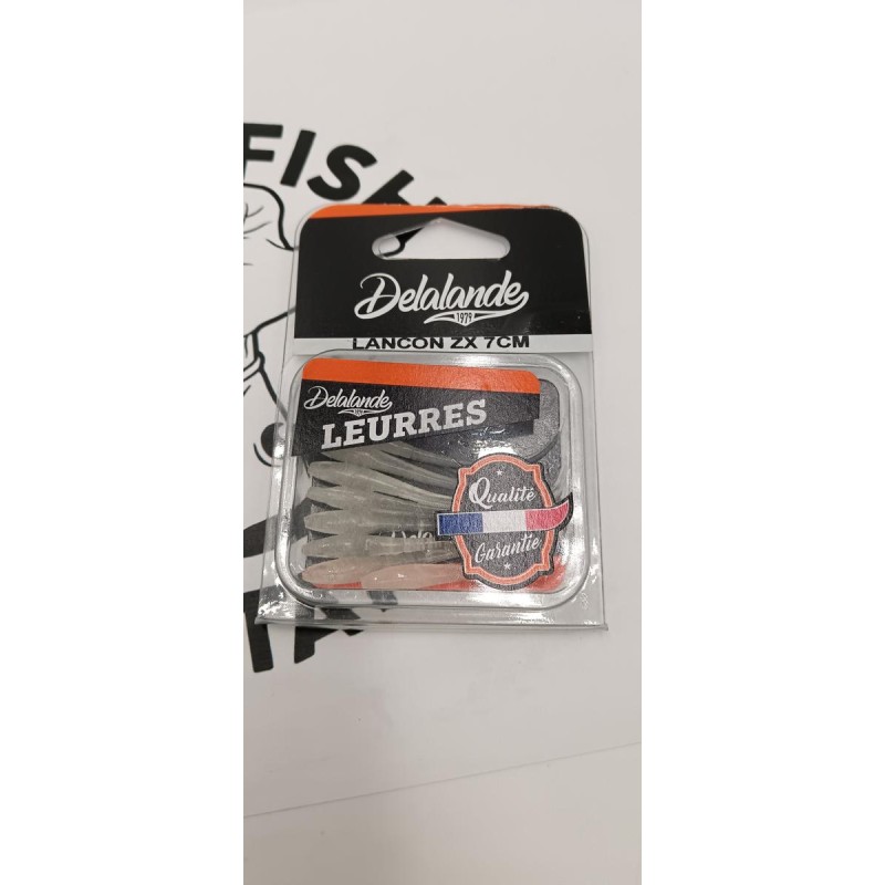 DELALANDE - Leurres souples lancon ZX 7cm