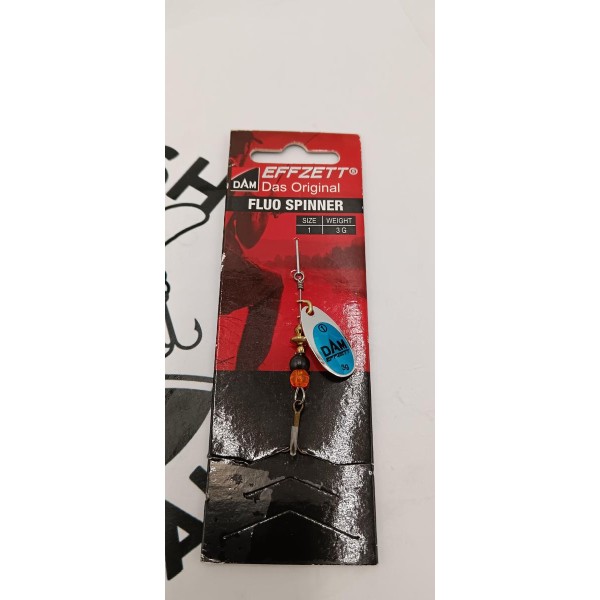DAM - Cuiller tournante Effzett Fluo Spinner 3gr