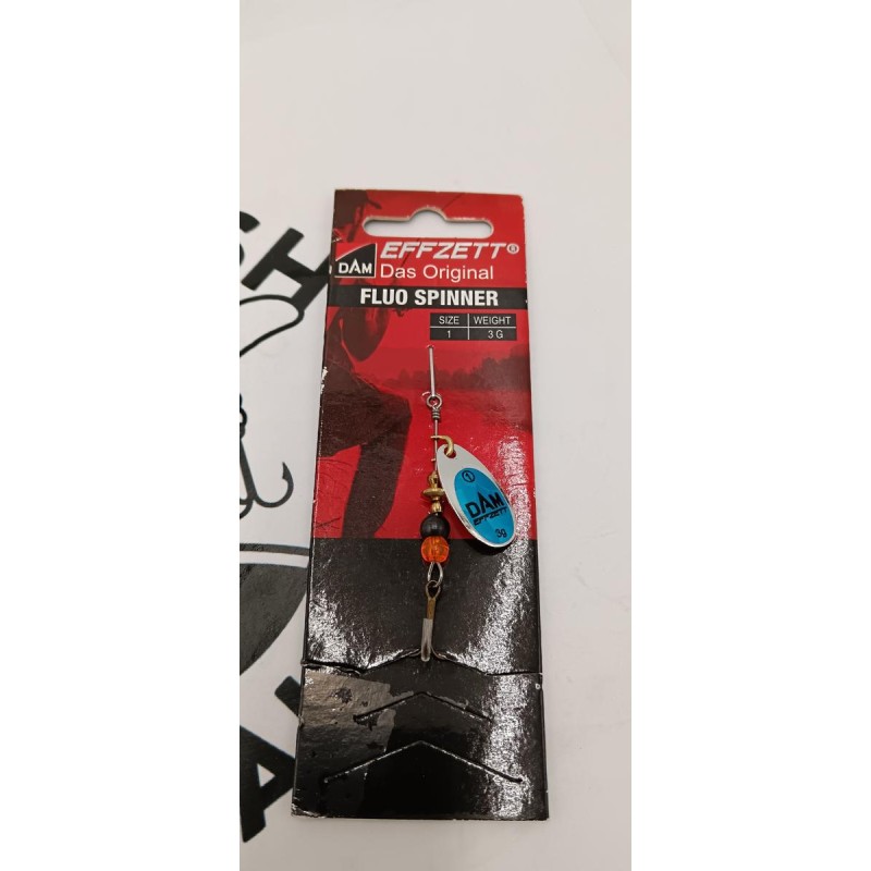 DAM - Cuiller tournante Effzett Fluo Spinner 3gr