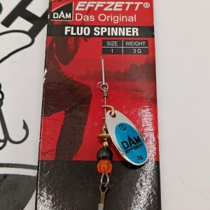 DAM - Cuiller tournante Effzett Fluo Spinner 3gr