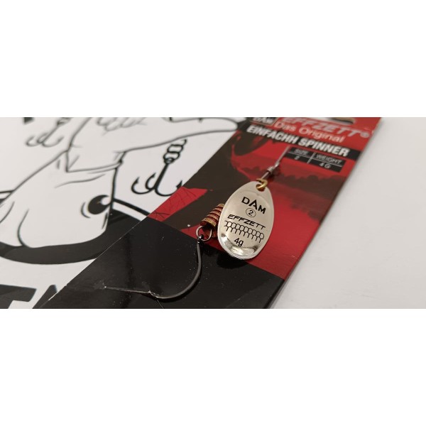 DAM - Cuiller tournante Effzett Standard Spinner 4gr