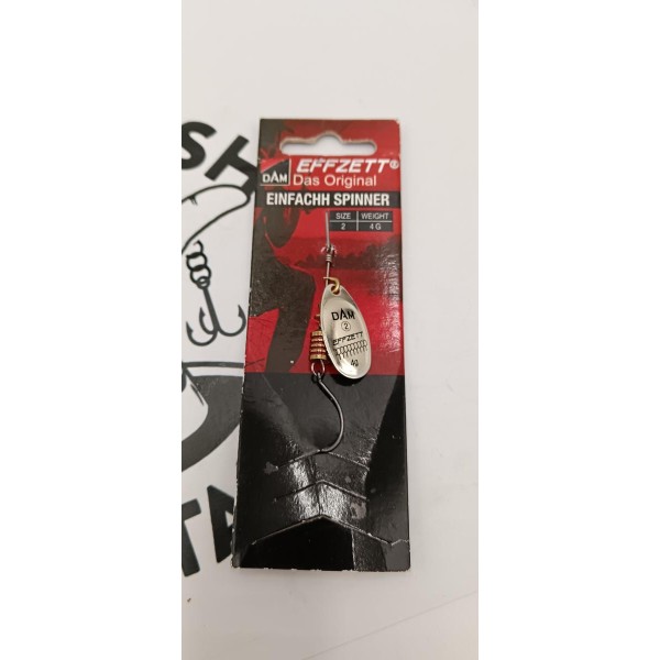 DAM - Cuiller tournante Effzett Standard Spinner 4gr