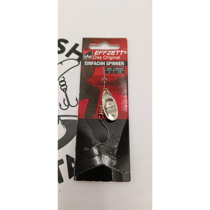 DAM - Cuiller tournante Effzett Standard Spinner 4gr