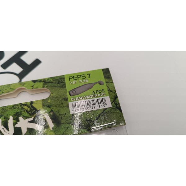 GUNKI - Leurres souples Peps 7 Clear water kit 2
